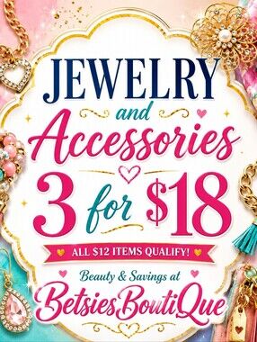 3 For $18 JEWELRY